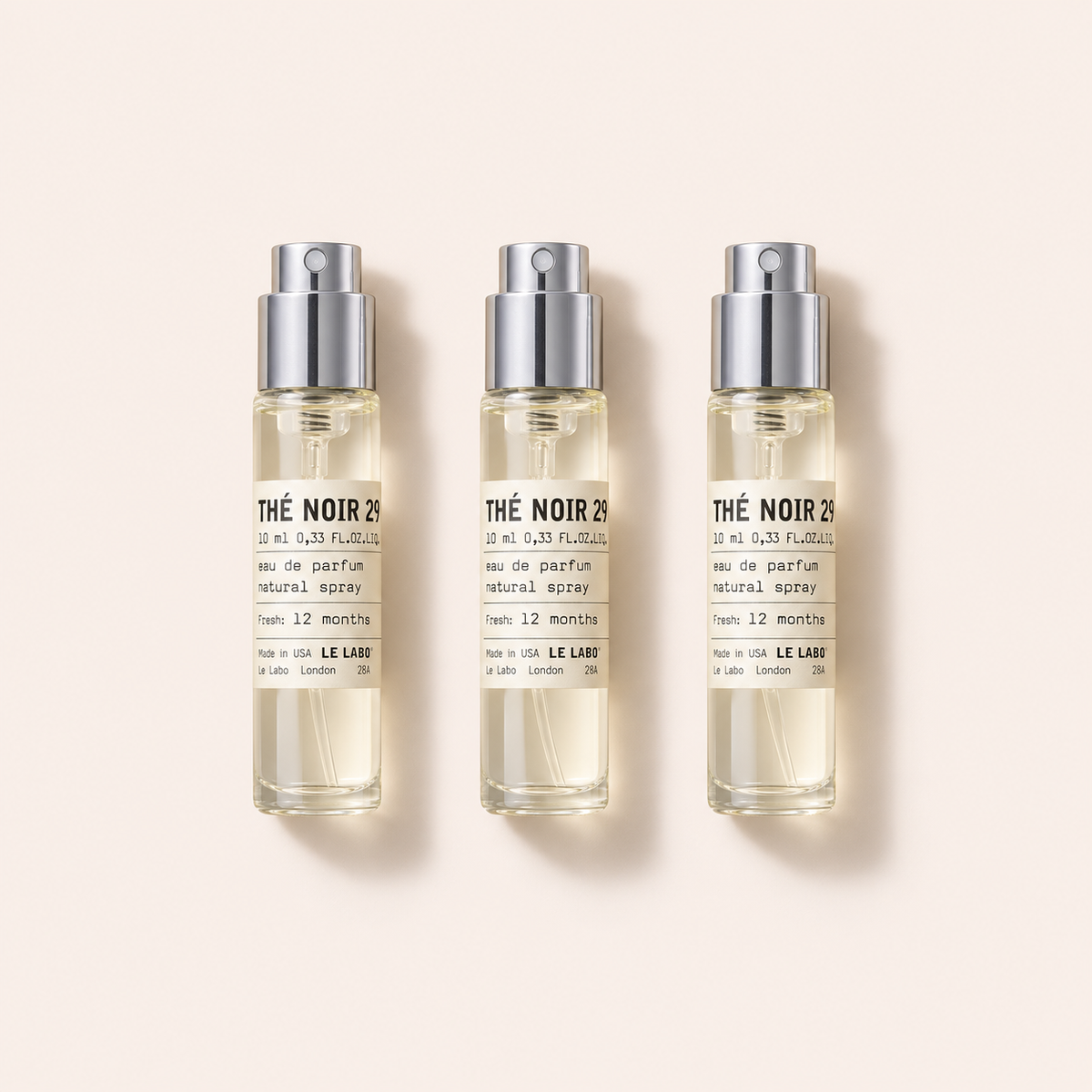 Le Labo Thé Noir 29 EDP Travel Tube 3 × 10 ml