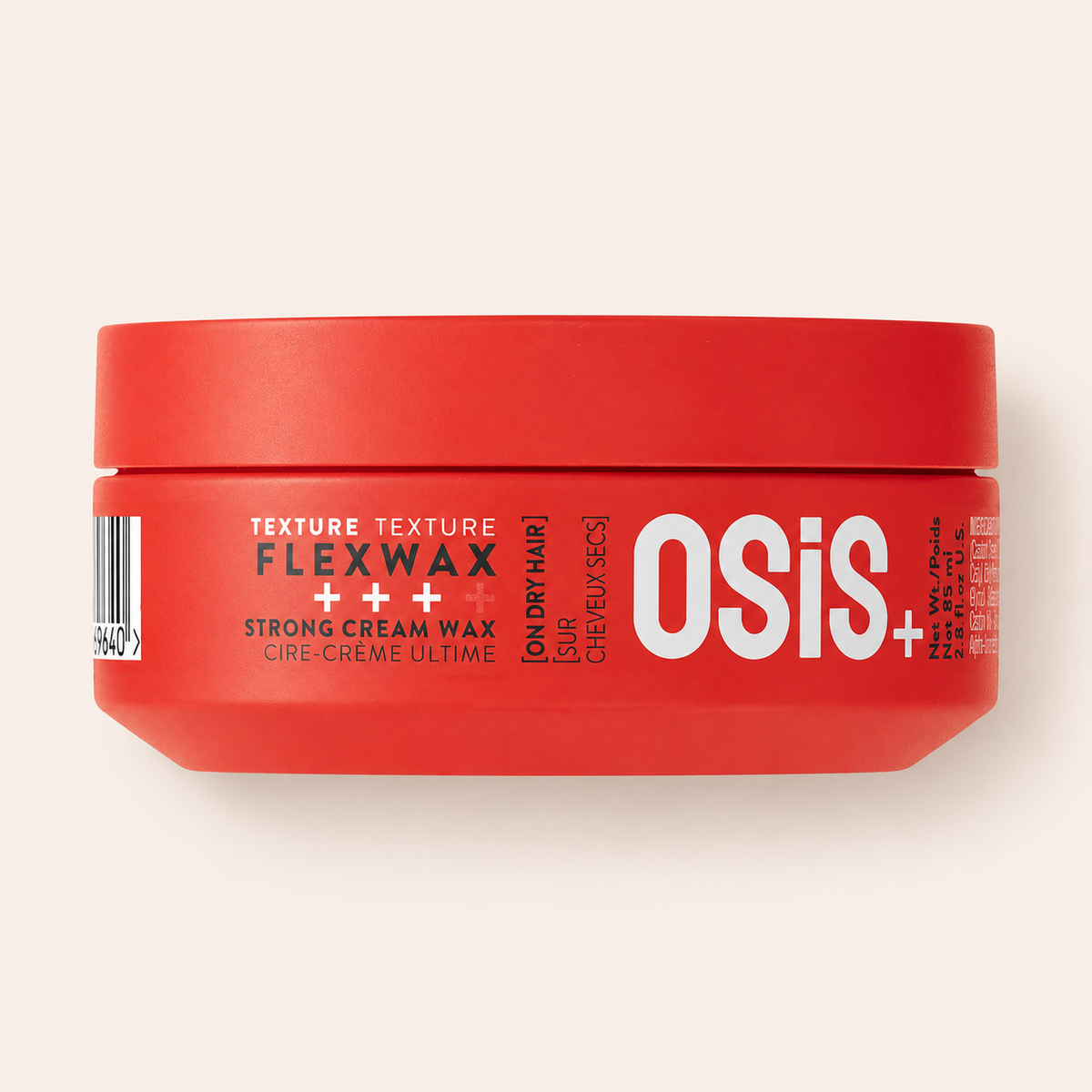 Vosk na vlasy Schwarzkopf Professional OSiS+ Flexwax 85 ml na béžovém pozadí – MrRizz