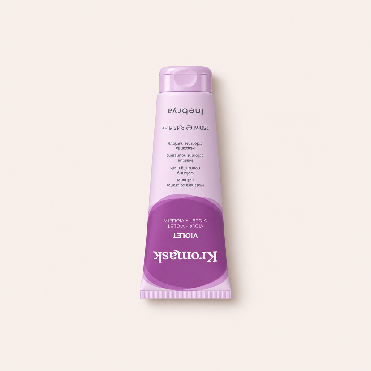 Tónovací maska Inebrya Kromask Violet 250 ml na béžovém pozadí – MrRizz